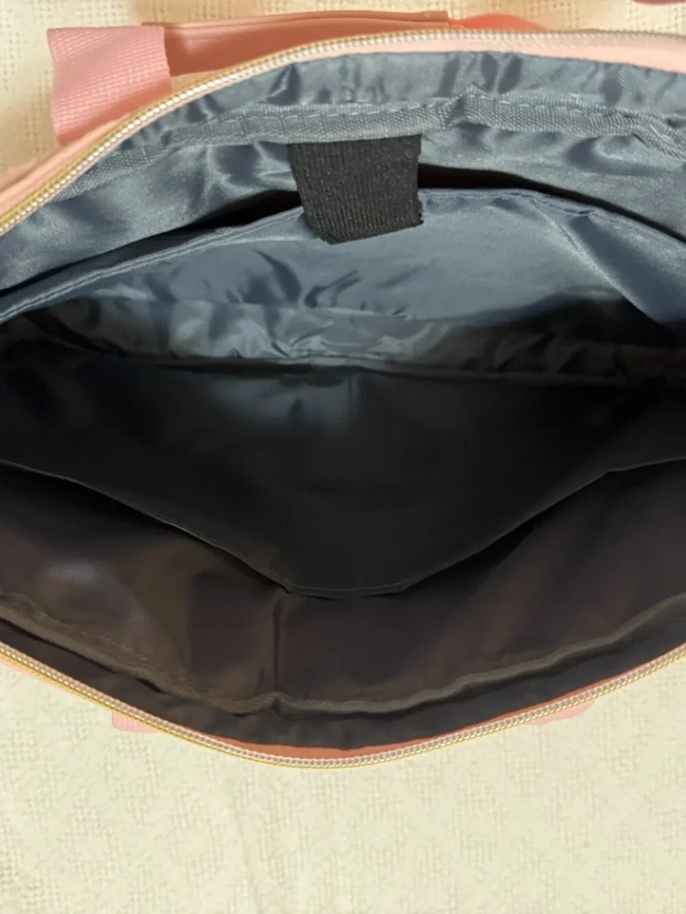 Momo Pink Quilted Laptop Computer Bag Briefcase